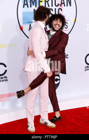 Lil Dicky and Benny Blanco attending the 46th Annual American Music