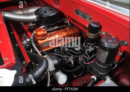 Amphicar - 1960s British amphibious car on land and water Stock Photo