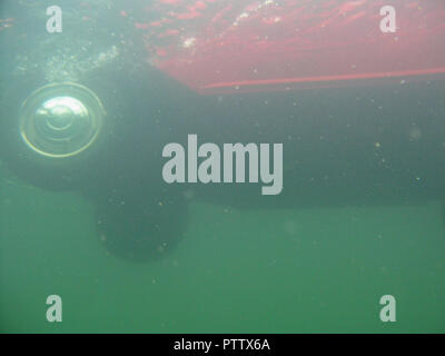 Amphicar - 1960s British amphibious car on land and water Stock Photo