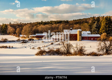 Farm   Goshen, Connecticut, USA Stock Photo