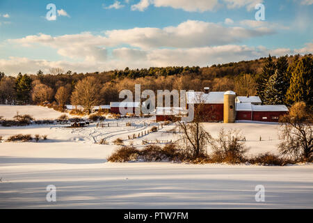 Farm   Goshen, Connecticut, USA Stock Photo