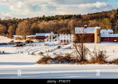 Farm   Goshen, Connecticut, USA Stock Photo