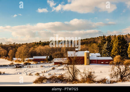 Farm   Goshen, Connecticut, USA Stock Photo