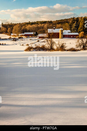 Farm   Goshen, Connecticut, USA Stock Photo