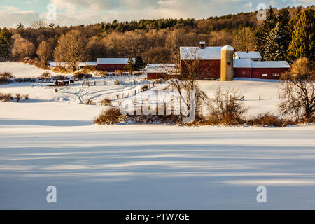 Farm   Goshen, Connecticut, USA Stock Photo