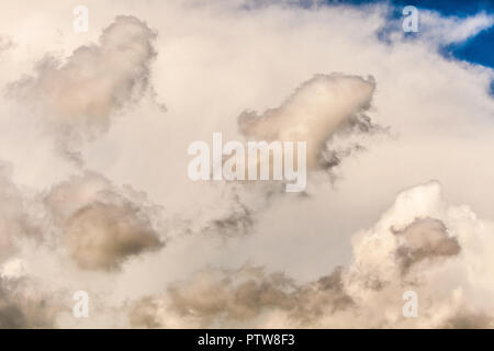 Clouds Hogback Dam   Hartland, Connecticut, USA Stock Photo