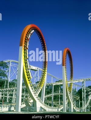 1994 HISTORICAL THUNDERBOLT ROLLER COASTER RIDE DREAMWORLD