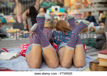 Thigh High Socks High Resolution Stock Photography and 