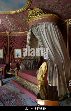 Napoleon s bedroom Chateau de Malmaison Josephine Rueil Haut de Seine ...