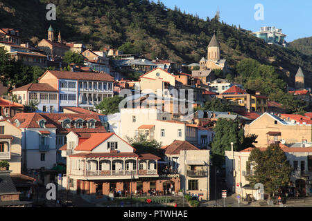 Georgia, Tbilisi, old town, general view, skyline, Stock Photo