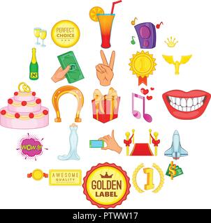 Perfect choice icons set, cartoon style Stock Vector Image & Art - Alamy