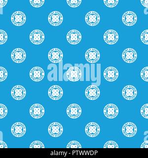New print studio pattern vector seamless blue Stock Vector
