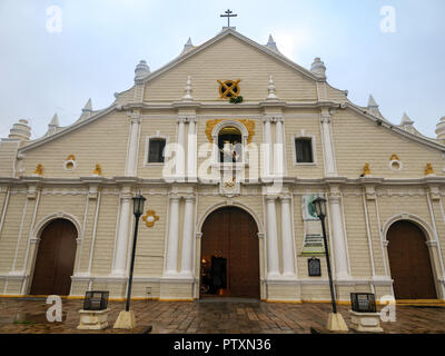 Saint Paul Metropolitan Cathedral at Vigan City, Philippines Stock Photo