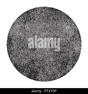 Striped Grunge Stamp Stock Vector