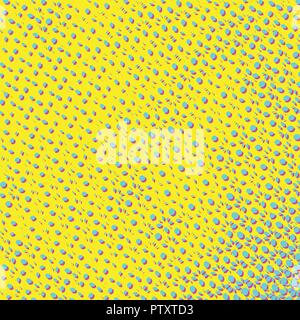 Pop Art Glitch Background Stock Vector