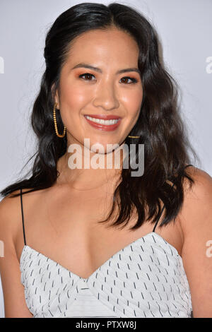 HOLLYWOOD, CA - NOVEMBER 10: Melissa Tang, her husband, at the AFI Fest