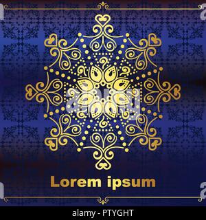 Golden Luxury Brand Banner Stock Vector