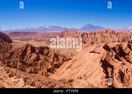 San Pedro River's Valley in Atacama Desert - Chile Stock Photo