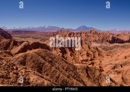 San Pedro River's Valley in Atacama Desert - Chile Stock Photo