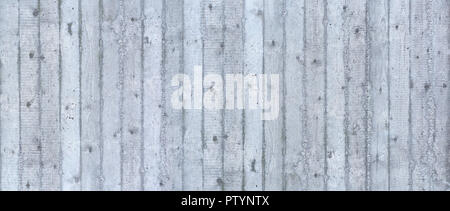 Gray wall of exposed concrete Stock Photo