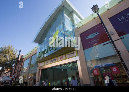 High Street, town centre, Staines-upon-Thames, Surrey Stock Photo