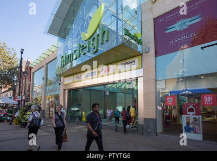 High Street, town centre, Staines-upon-Thames, Surrey Stock Photo