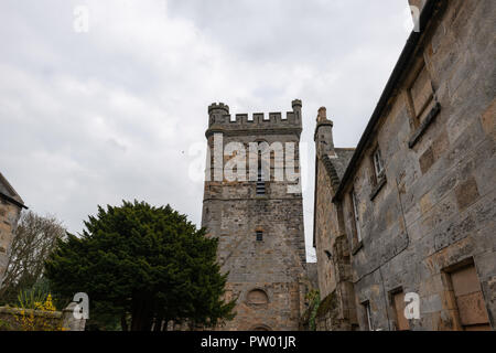 Abbey in Culross, Fife, Dunfermline, Scotland, United Kingdom Stock Photo