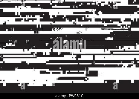Glitched Overlay Texture Stock Vector