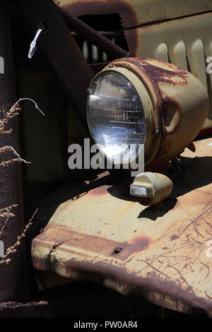 Abandoned Truck rusting Stock Photo