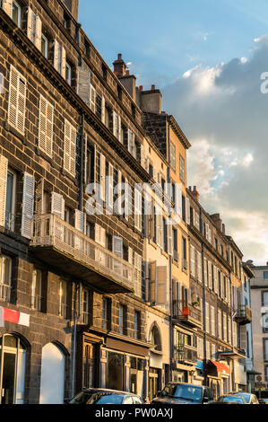 Historic buildings in Clermont-Ferrand, France Stock Photo