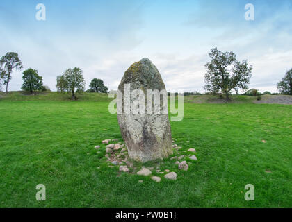 Mayburgh Henge, Ancient Site near Penrith, Cumbria UK Stock Photo