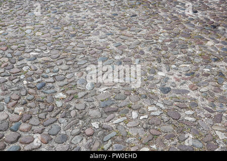 Stone pebbles texture background for interior exterior decoration and industrial construction concept design. Stock Photo