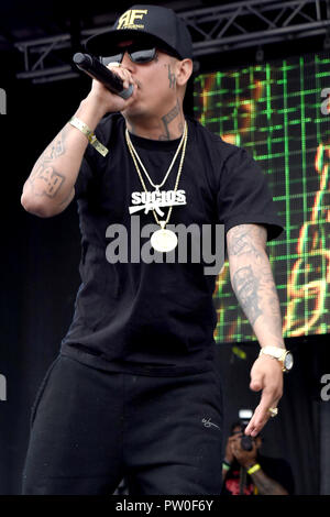 The Breaks Vol. II Festival Concert in Chicago at Toyota Park on September 8, 2018  Featuring: King Lil G Where: Bedford Park, Illinois, United States When: 08 Sep 2018 Credit: Adam Bielawski/WENN.com Stock Photo