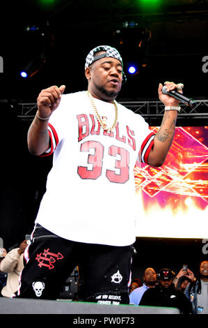 The Breaks Vol. II Festival Concert in Chicago at Toyota Park on September 8, 2018  Featuring: Twista Where: Bedford Park, Illinois, United States When: 08 Sep 2018 Credit: Adam Bielawski/WENN.com Stock Photo