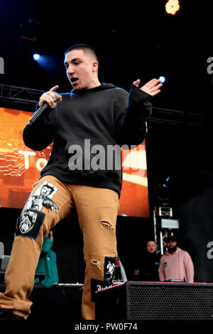 The Breaks Vol. II Festival Concert in Chicago at Toyota Park on September 8, 2018  Featuring: Token Where: Bedford Park, Illinois, United States When: 08 Sep 2018 Credit: Adam Bielawski/WENN.com Stock Photo