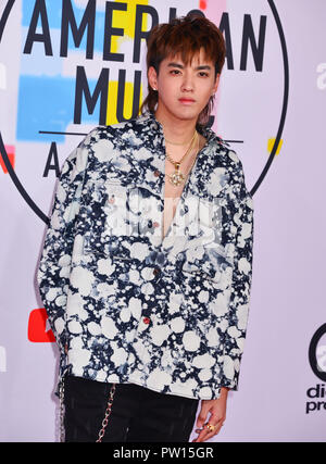 Kris Wu attends the 2018 American Music Awards at Microsoft Theater on  October 9, 2018 in Los Angeles, California. Photo by Lionel  Hahn/ABACAPRESS.COM Stock Photo - Alamy