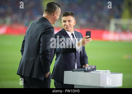 Chorzow, Poland. 11th Oct 2018. UEFA Nations League 2019: Poland - Portugal  o/p Robert Lewandowski Credit: Marcin Kadziolka/Alamy Live News Stock Photo  - Alamy