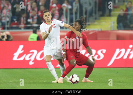 Chorzow, Poland. 11th Oct 2018. UEFA Nations League 2019: Poland - Portugal  o/p Robert Lewandowski Credit: Marcin Kadziolka/Alamy Live News Stock Photo  - Alamy