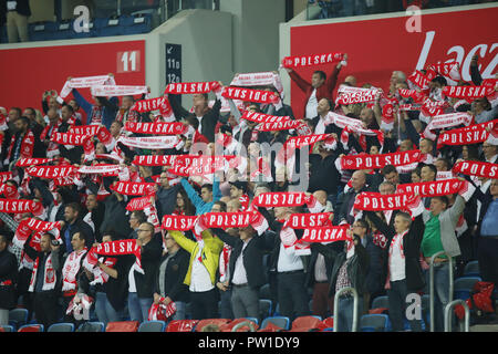 Chorzow, Poland. 11th Oct 2018. UEFA Nations League 2019: Poland - Portugal  o/p Robert Lewandowski Credit: Marcin Kadziolka/Alamy Live News Stock Photo  - Alamy