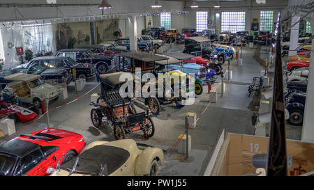 The Automobile Museum, Belgrade, Serbia, August 2018 - Vintage cars from the exceptional collection of Bratislav Petkovic Stock Photo
