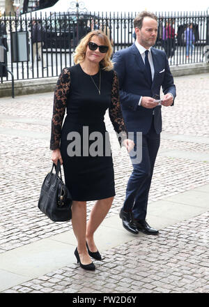 Celebrities attend Sir Peter Hall Service of Thanksgiving at Westminster Abbey  Featuring: Kim Cattrall Where: London, United Kingdom When: 11 Sep 2018 Credit: WENN Stock Photo