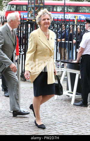 Celebrities attend Sir Peter Hall Service of Thanksgiving at Westminster Abbey  Featuring: Penelope Keith Where: London, United Kingdom When: 11 Sep 2018 Credit: WENN Stock Photo