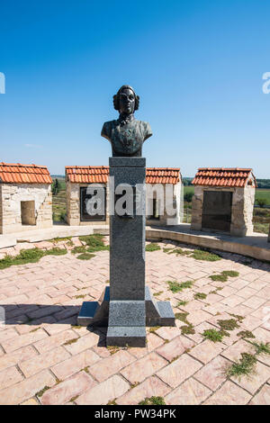 Münchhausen monument in the Bender fortress, Bender, Republic of Transnistria, Moldova Stock Photo