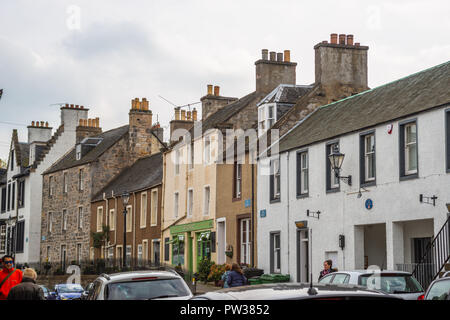 Old Building in High street South Queensferry, Edinburgh, Scotland, United  Kingdom Stock Photo