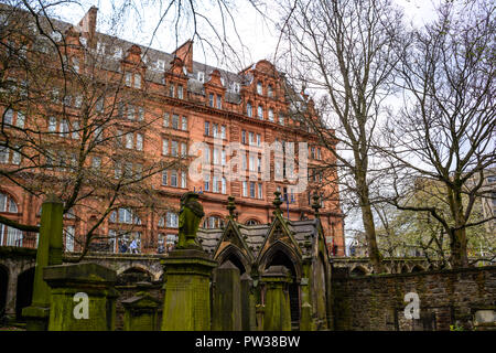 Waldorf Astoria,luxury hotel , Edinburgh hotel, Caledonian, Cally, Edinburgh, Scotland, United Kingdom Stock Photo