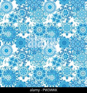 Mandala. Ethnic motifs vector seamless pattern Stock Vector