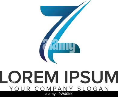 Cative Modern letter Z Logo design concept template . fully editable vector Stock Vector