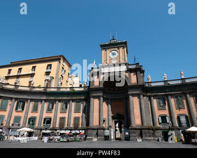 Piazza Dante, Naples, Campania, Italy. Stock Photo