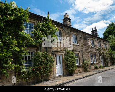 Castle Street, Bakewell, The Peak District National Park, Derbyshire, England, UK. Stock Photo