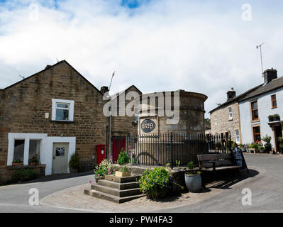 The Fountain, Youlgreave, Peak District National Park, Derbyshire, England, UK. Stock Photo